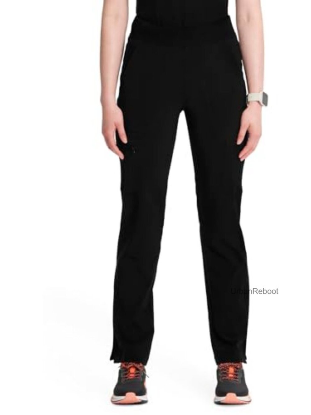 Infinity Women's Scrub Pant Mid Rise Tapered Leg Six Pockets Pull On